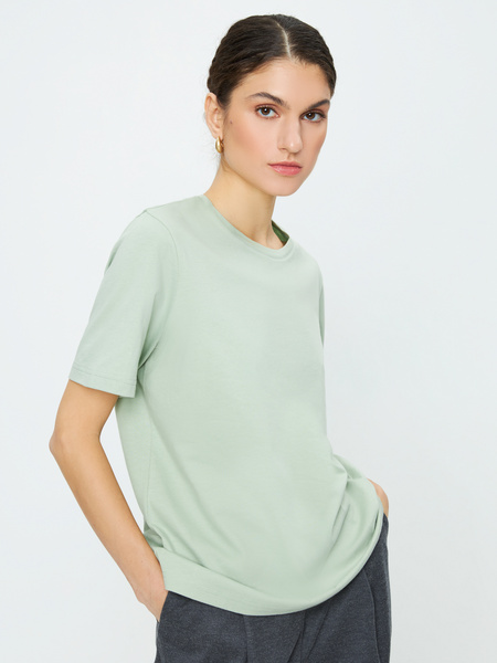 

Футболка женская ZARINA 3122516401 зеленая XS, 3122516401