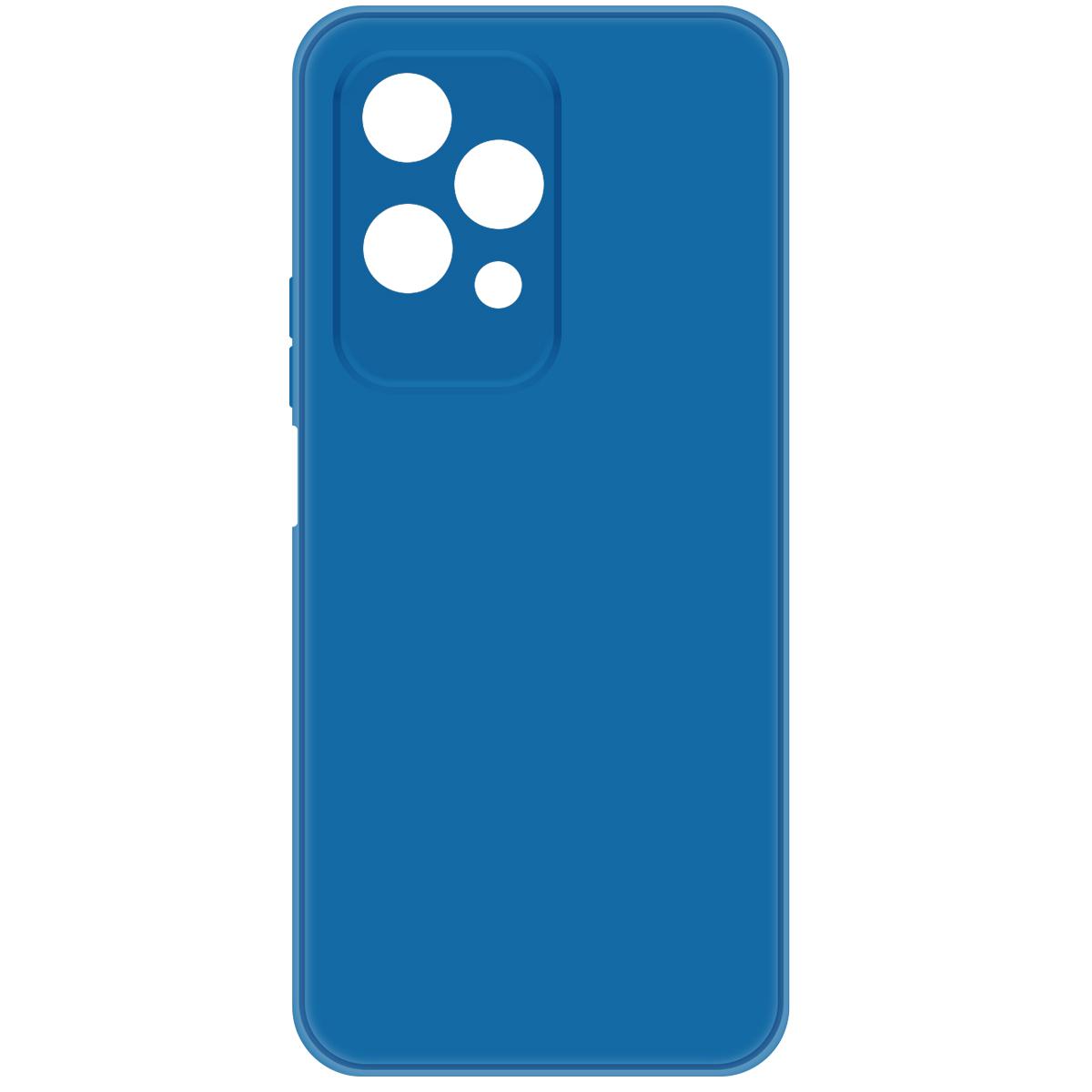 

Чехол-накладка Krutoff Silicone Case для Honor 200 Lite синий