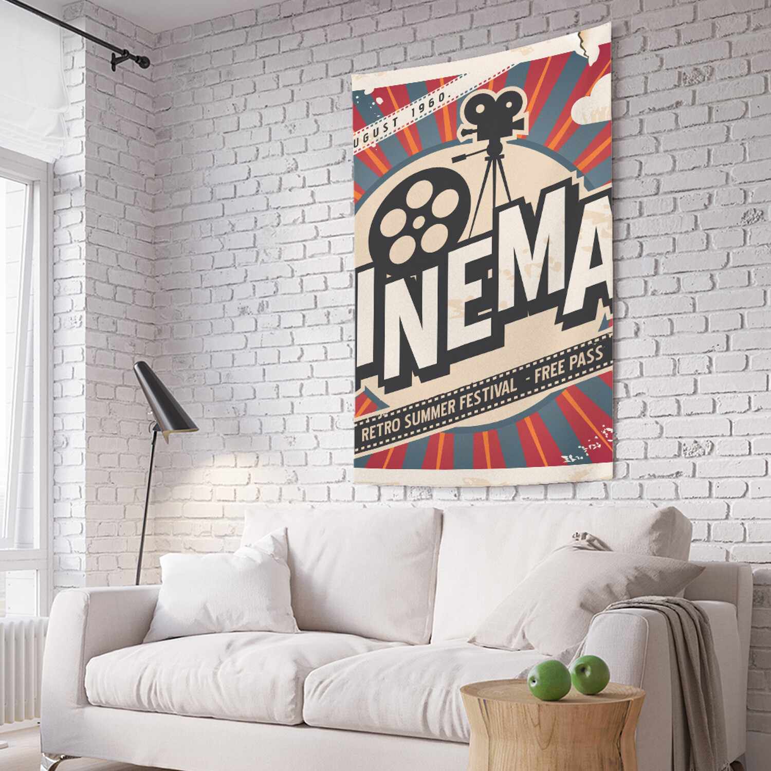 

Вертикальное фотопанно на стену JoyArty Летний фестиваль 150x200 см, Летний фестиваль