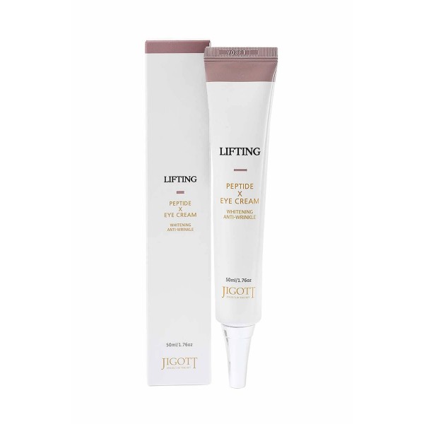 Крем вокруг глаз с пептидами JIGOTT Lifting Peptide Eye Cream, 50 мл bueno mgf peptide eye cream крем для зоны вокруг глаз с mgf и пептидами 30