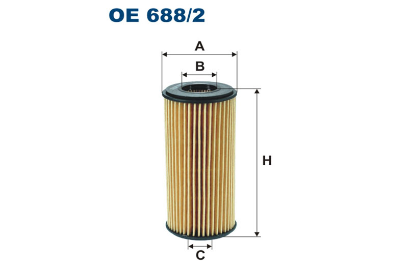 

Фильтр масляный FILTRON OE688/2