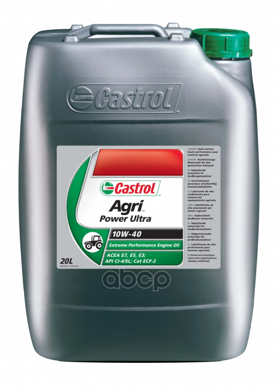 

Моторное масло Castrol AGRI POWER ULTRA 10W40 20л