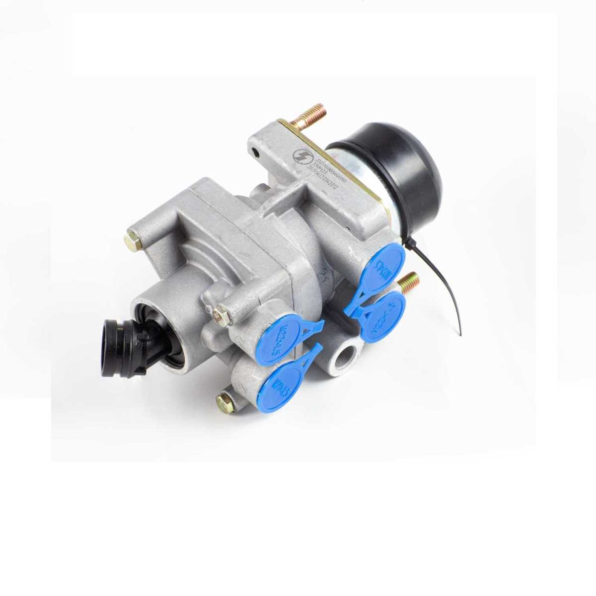 

Кран тормозной ножной 10,5 бар MAN/Shaanxi F2000/F3000 DZ9100360080 (Shaanxi-Shacman)