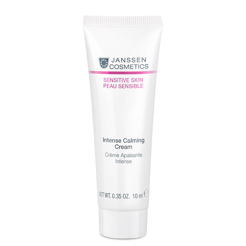 Крем для лица интенсивного действия Janssen Cosmetics Intense Calming Cream 10 мл janssen cosmetics интенсивно восстанавливающий anti age флюид с ретинолом 7 х 2 мл