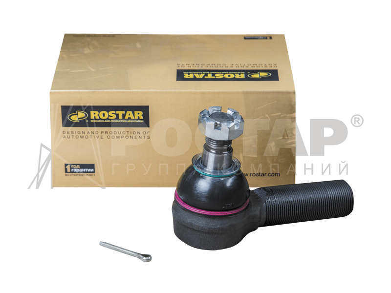 

Наконечник рулевой M28x1.5/M18x1.5 RHT MAN/MB/DAF R350-3414060-22 (Ростар)