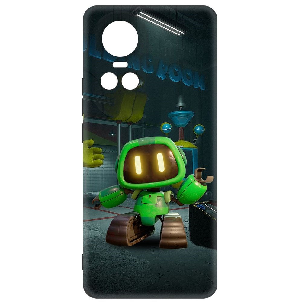 

Чехол-накладка Krutoff Soft Case Хаги Ваги - Буги-бот для Oppo Reno10 5G черный