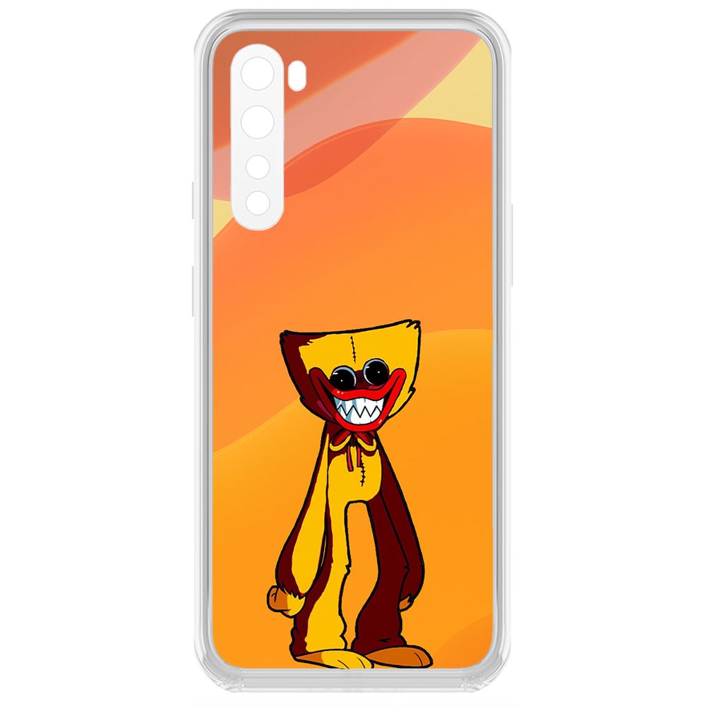 

Чехол-накладка Krutoff Clear Case Хаги Ваги Желтый для OnePlus Nord