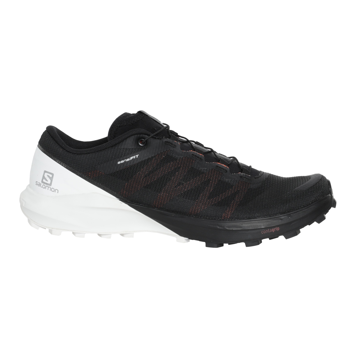 фото Беговые кроссовки salomon sense 4 /pro black/white/chert (uk:7)