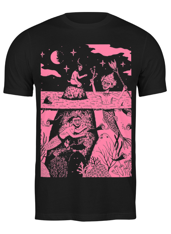 

Футболка мужская Printio Страшная сказка черная M, Черный, Страшная сказка