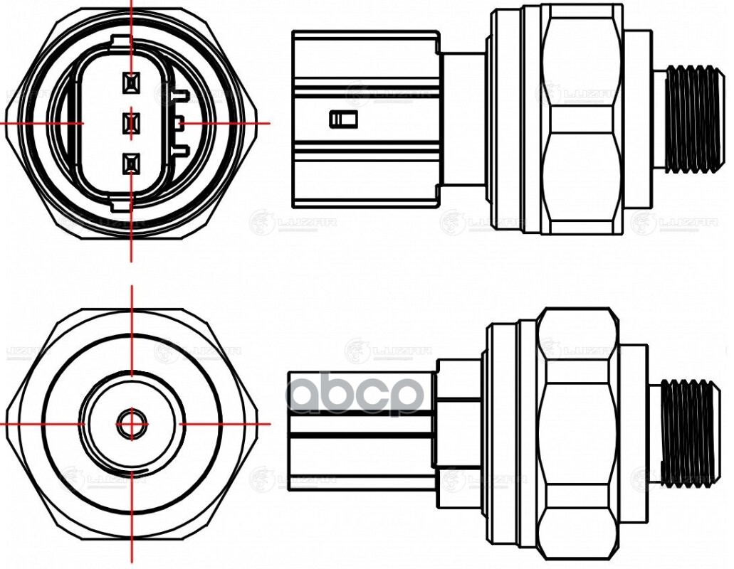 

Датчик давлени хладагента дл а/м Honda Civic (06-)/CR-V (06-) (LRPS 2301)