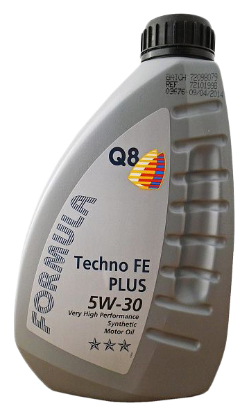 Моторное масло Q8 F Techno FE Plus 5W30 1л