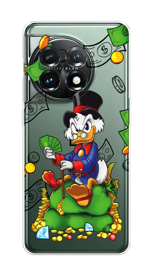

Чехол на OnePlus 11 "Scrooge Richness", Черный;синий;зеленый, 153650-1