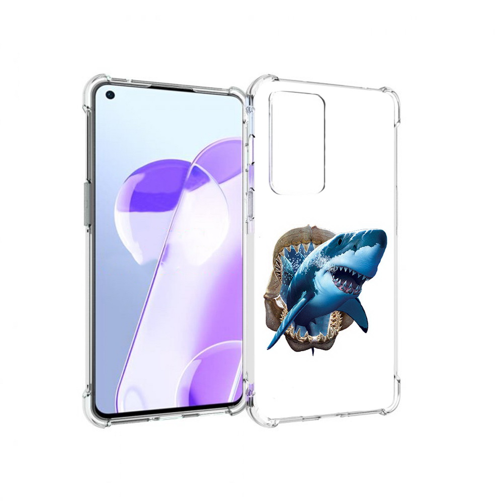 

Чехол MyPads Tocco для OnePlus 9RT челюсти (PT172016.131.675), Прозрачный, Tocco