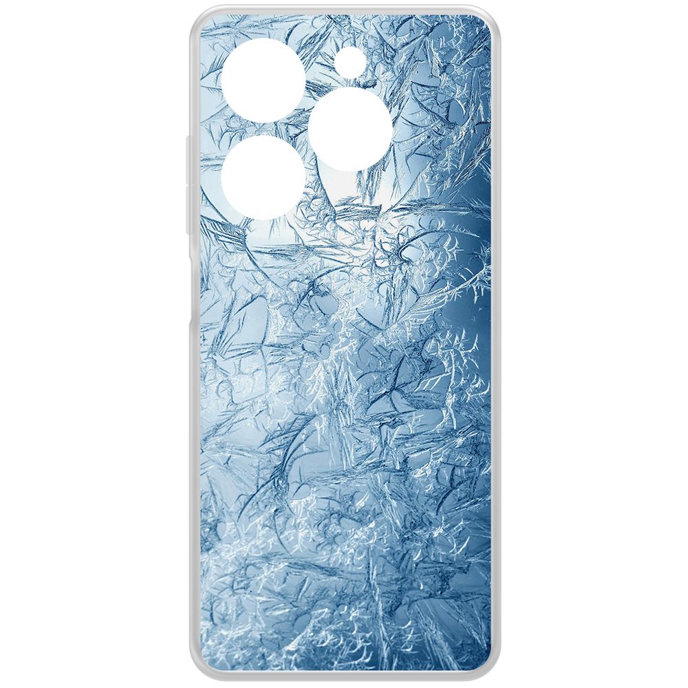 

Чехол-накладка Krutoff Clear Case Лед для TECNO Spark 20 Pro, Прозрачный