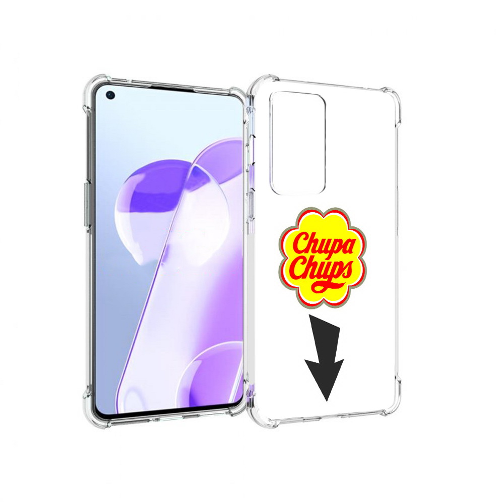 

Чехол MyPads Tocco для OnePlus 9RT чупа чупс (PT172016.131.694), Прозрачный, Tocco
