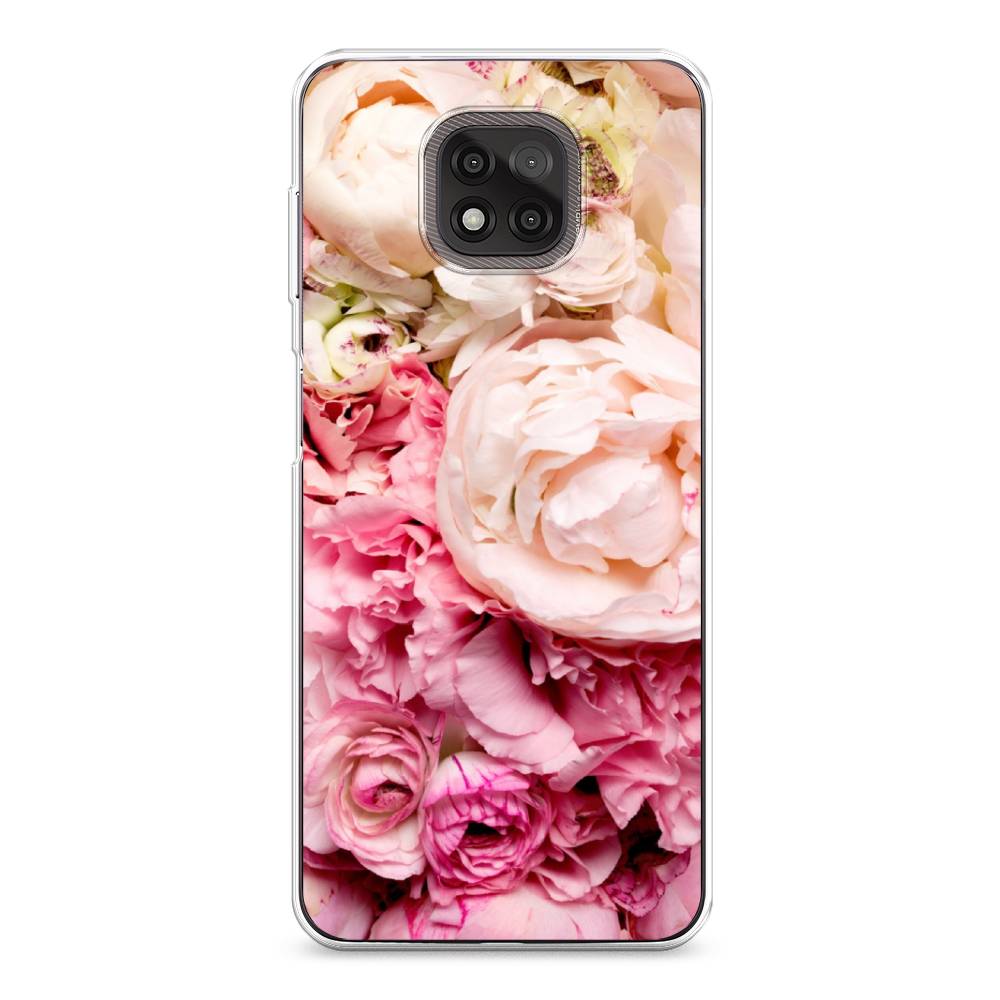 

Чехол Awog на Motorola Moto G Power 2021 "Пионы яркие", Разноцветный, 242750-8