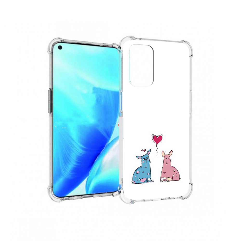 

Чехол MyPads Tocco для OnePlus Nord N200 5G Лама любовь (PT227046.132.102), Прозрачный, Tocco