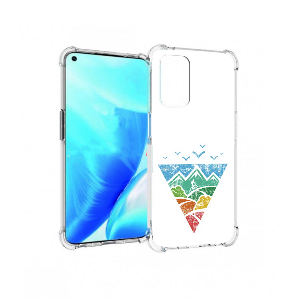 

Чехол MyPads Tocco для OnePlus Nord N200 5G Лес земля море чайки (PT227046.132.105), Прозрачный, Tocco