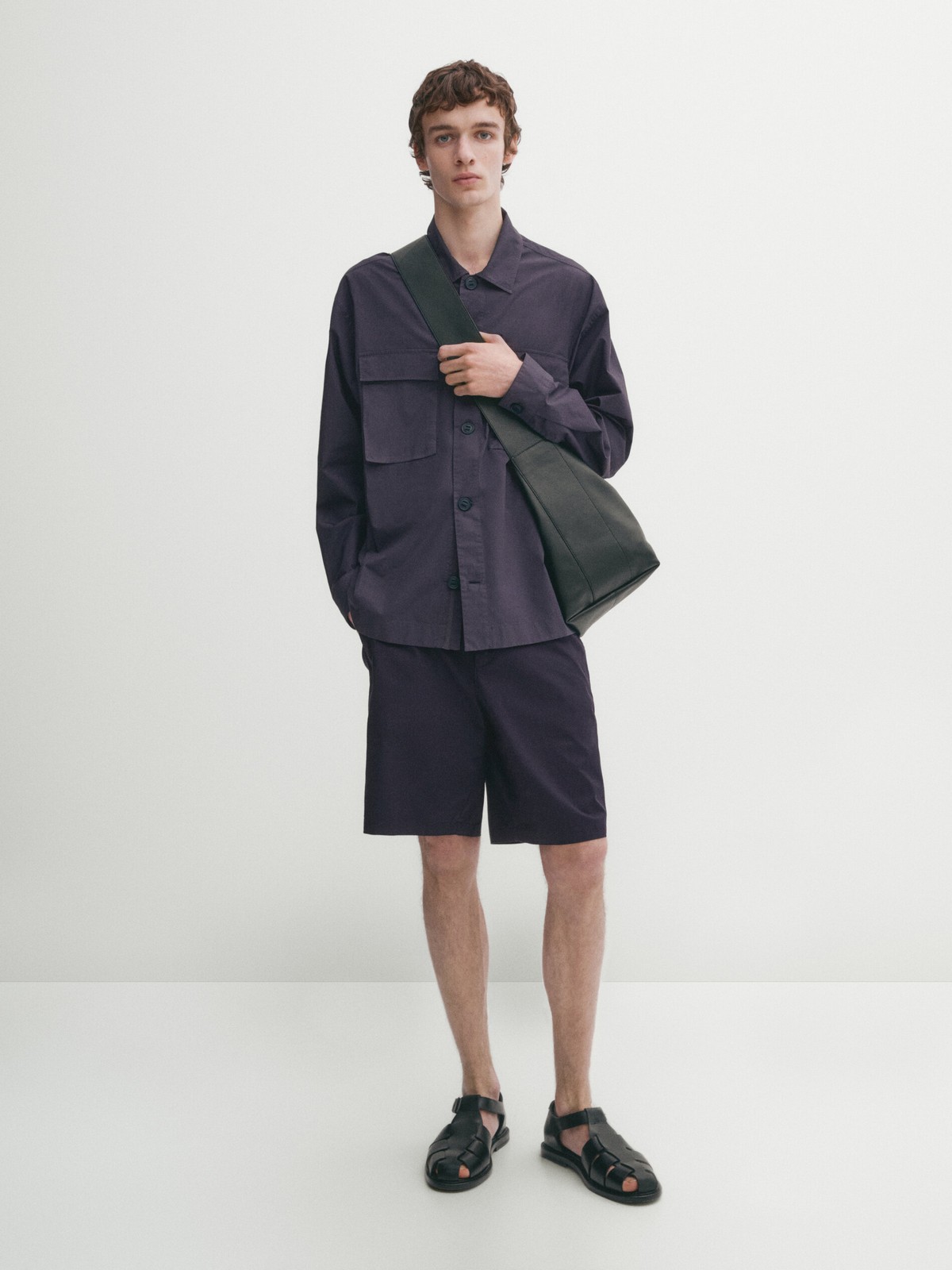 

Повседневные шорты мужские Massimo Dutti 2927/027-I2024 синие 40 EU, Синий, 2927/027-I2024
