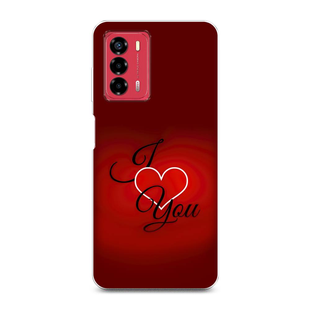 

Чехол Awog на ZTE Blade V40 Vita / ЗТЕ Блэйд V40 Vita "I love you 3", 135650-6