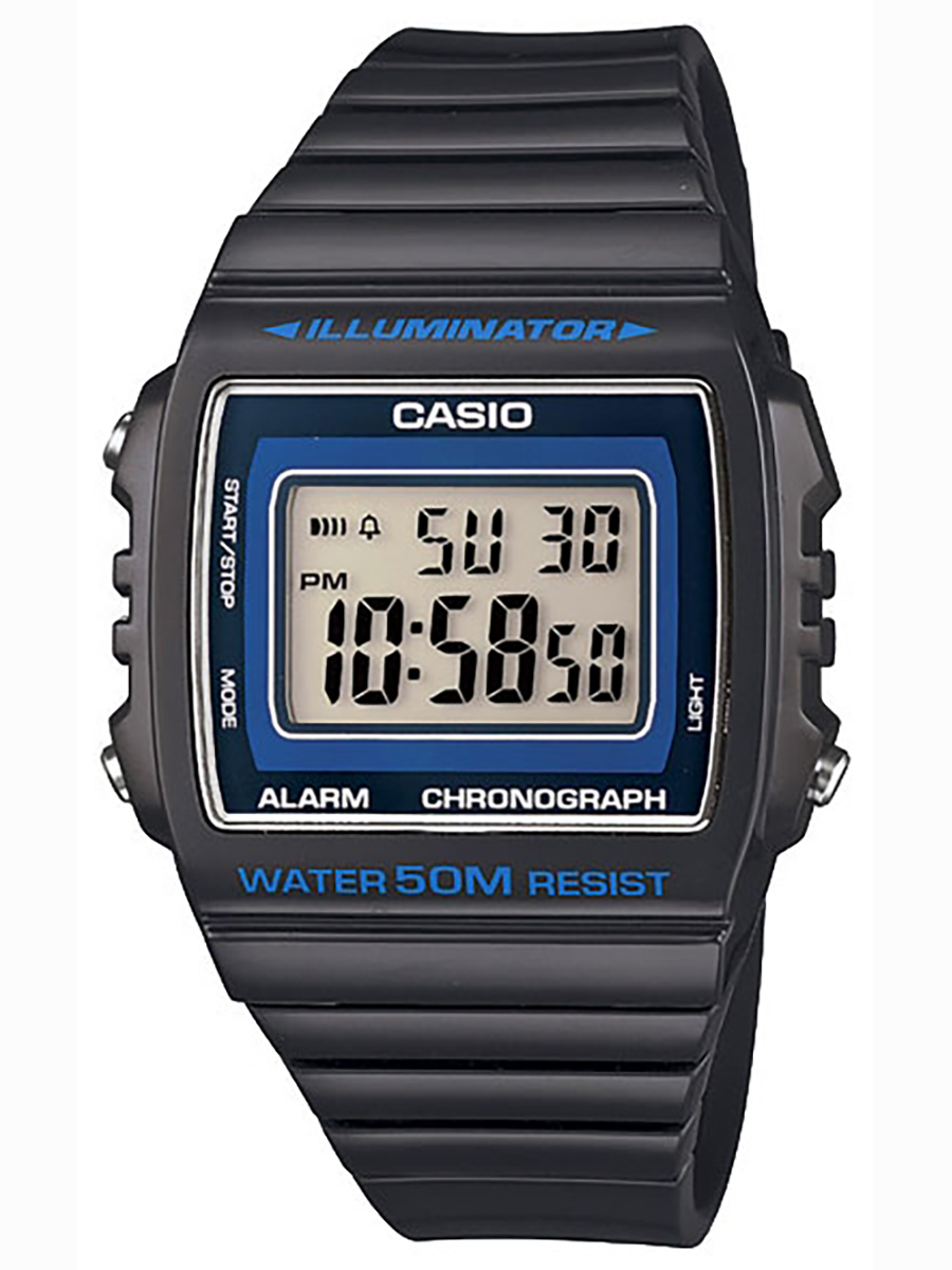 фото Наручные часы мужские casio w-215h-8a