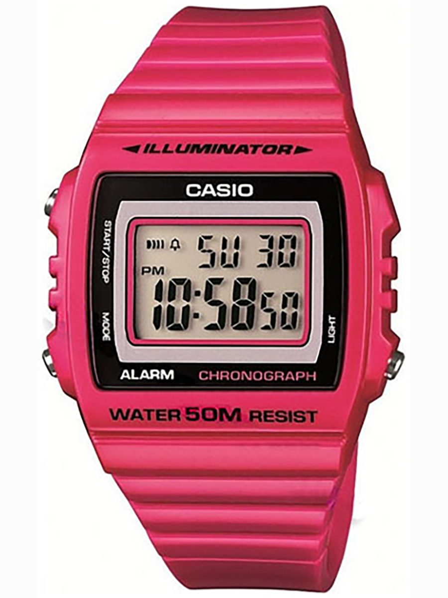 фото Наручные часы мужские casio w-215h-4a