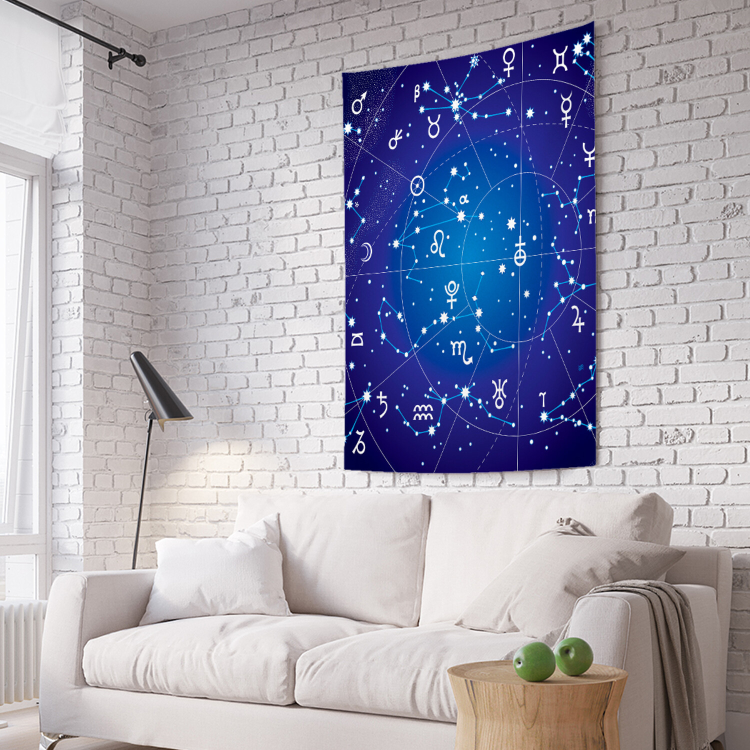 

Вертикальное фотопанно на стену JoyArty Зодиакальный узор 150x200 см, Зодиакальный узор