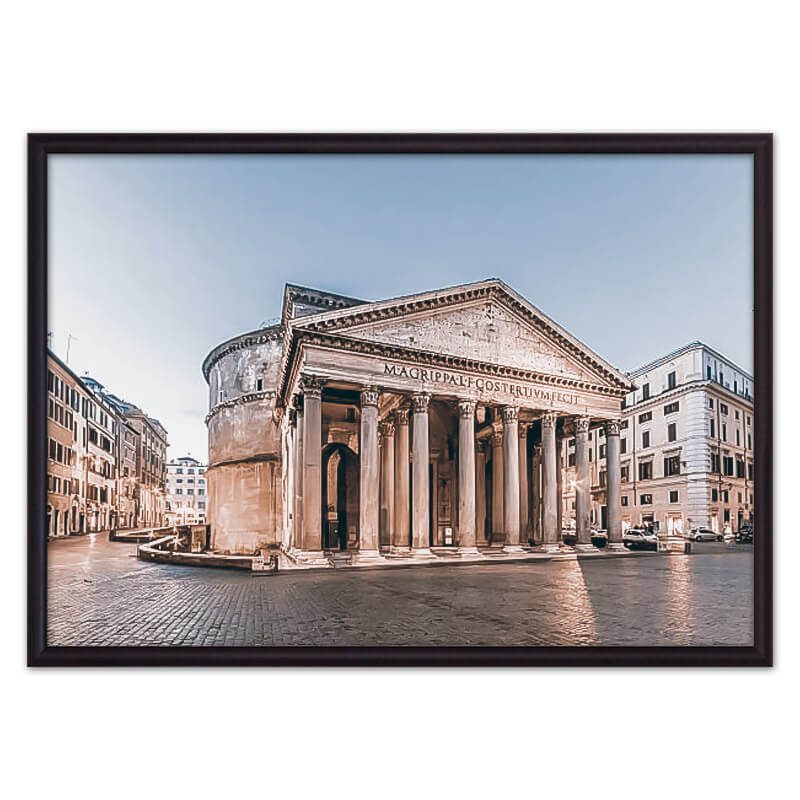 Постер в рамке Пантеон Рим 50х70 см