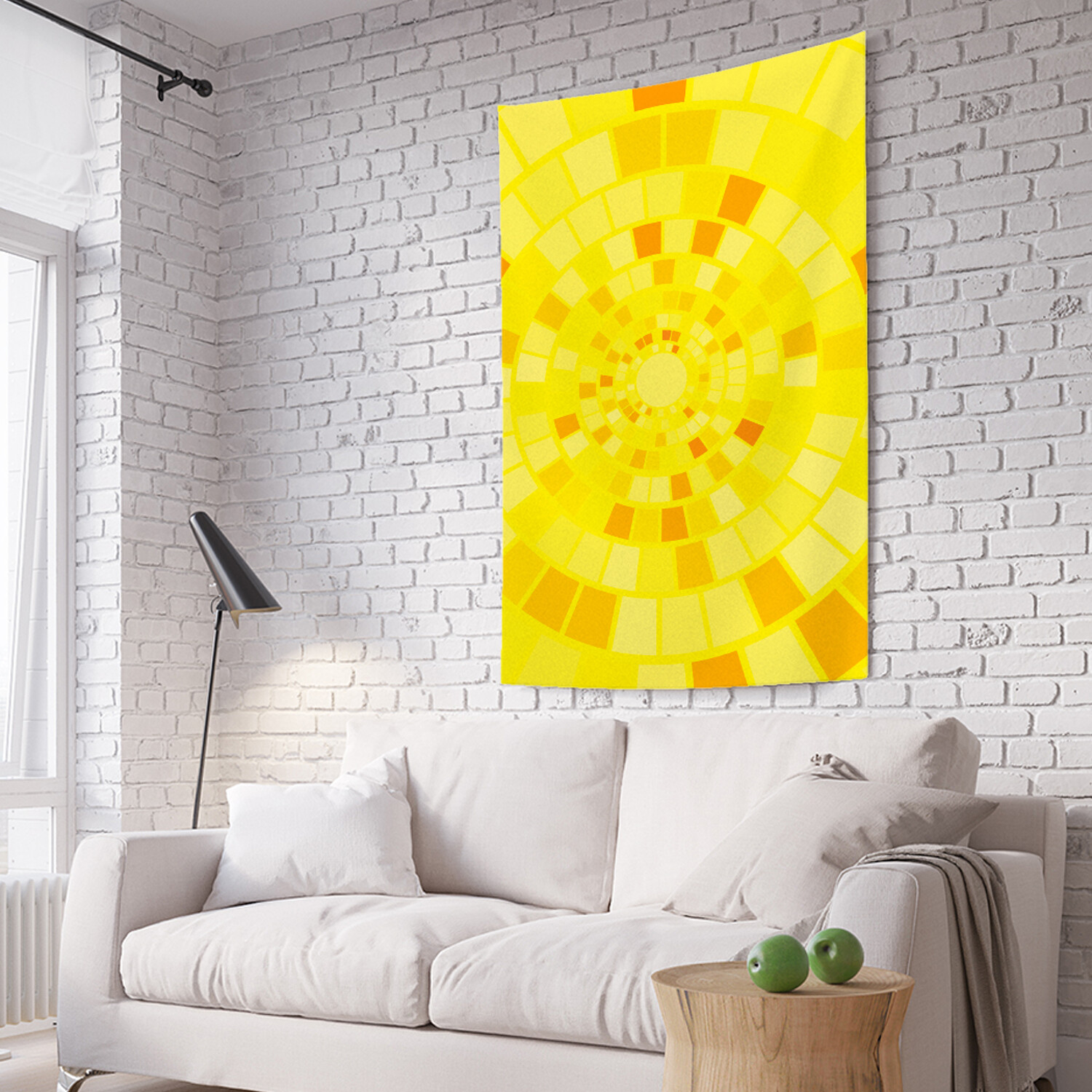 

Вертикальное фотопанно на стену JoyArty Солнечная геометрия 150x200 см, Солнечная геометрия