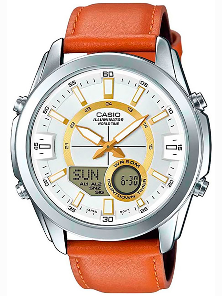 фото Наручные часы мужские casio amw-810l-5a