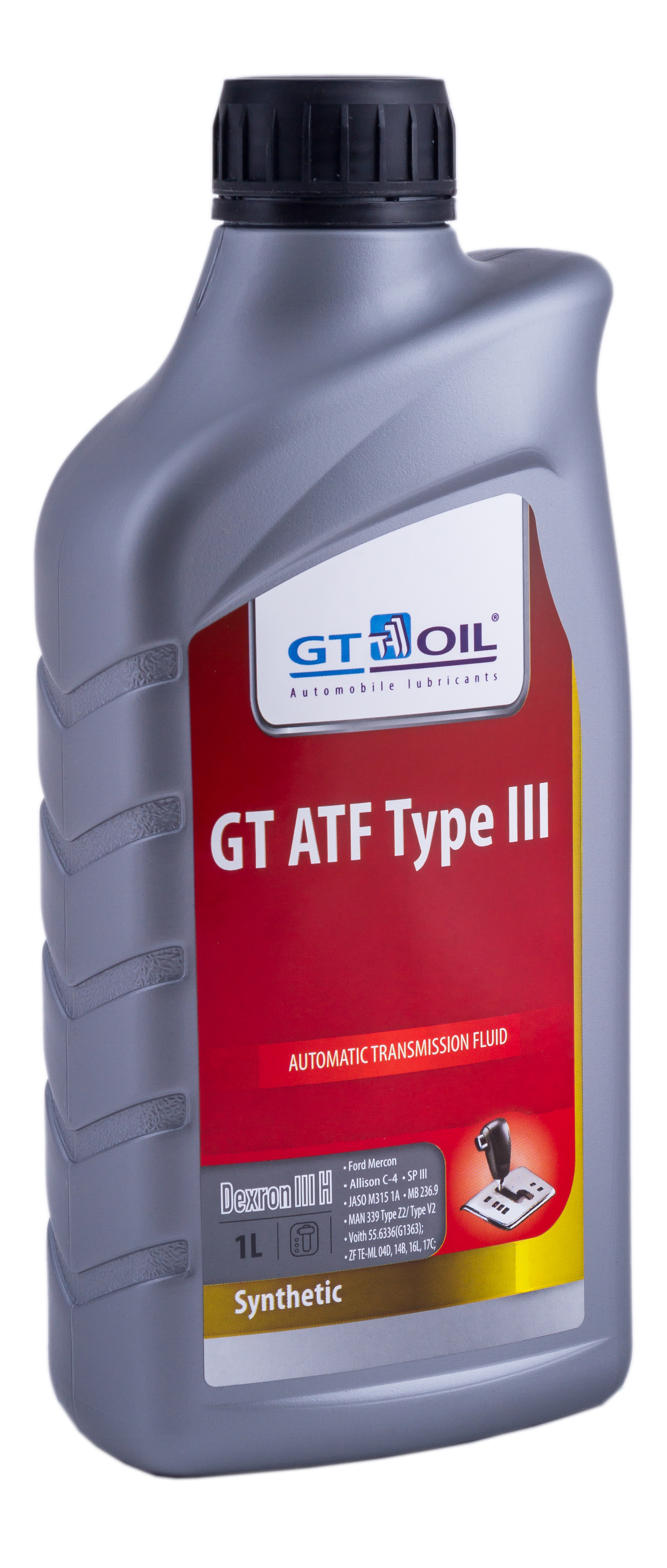 Масло Трансмиссионное Синтетическое Atf Type Iii 1л GT OIL арт. 8809059407776