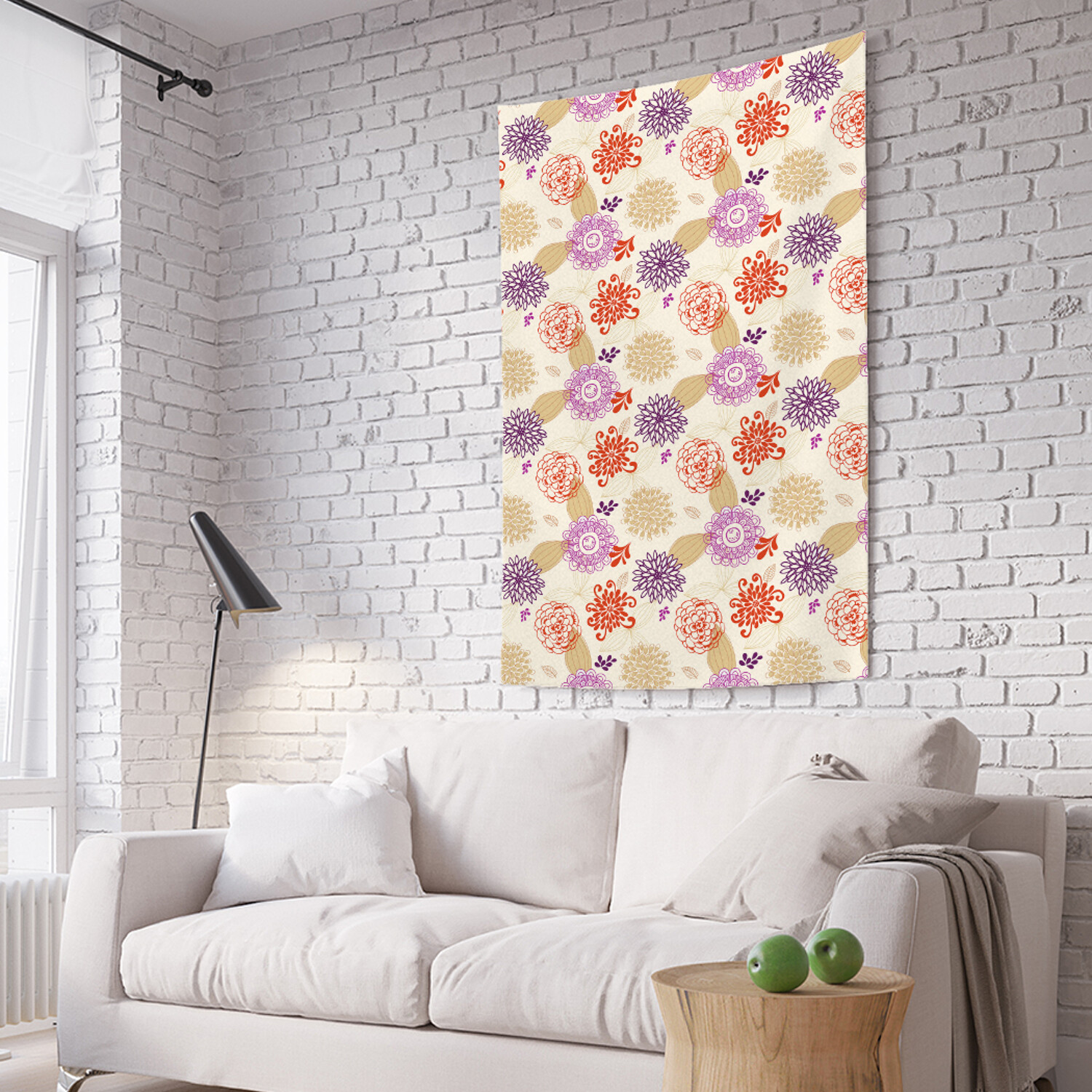 

Вертикальное фотопанно на стену JoyArty Цветочная композиция 150x200 см, Цветочная композиция