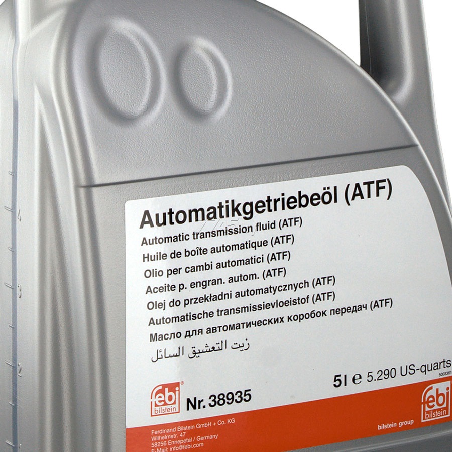 Масло Трансмиссионное Желтое Atf M-1375.4 5л 38935 Nsii0004502259 Febi арт. 38935