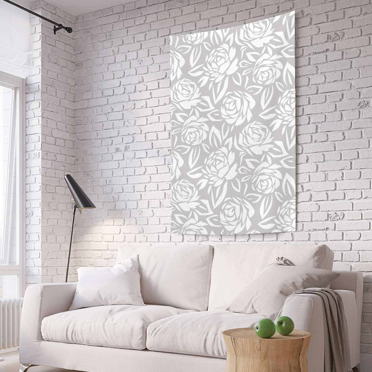 

Вертикальное фотопанно на стену JoyArty Розы цветут 150x200 см, Розы цветут