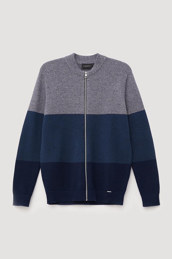 

Кардиган мужской Finn Flare FBC23106 синий L, FBC23106