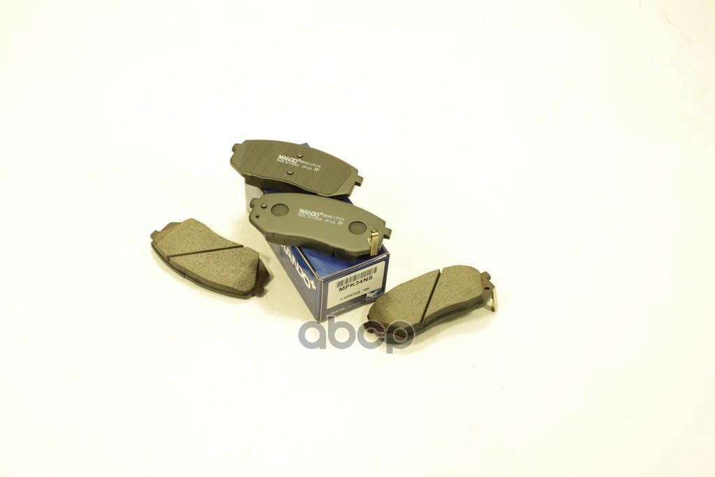 

Тормозные колодки Mando передние с антискрипной пластиной MPK34NS