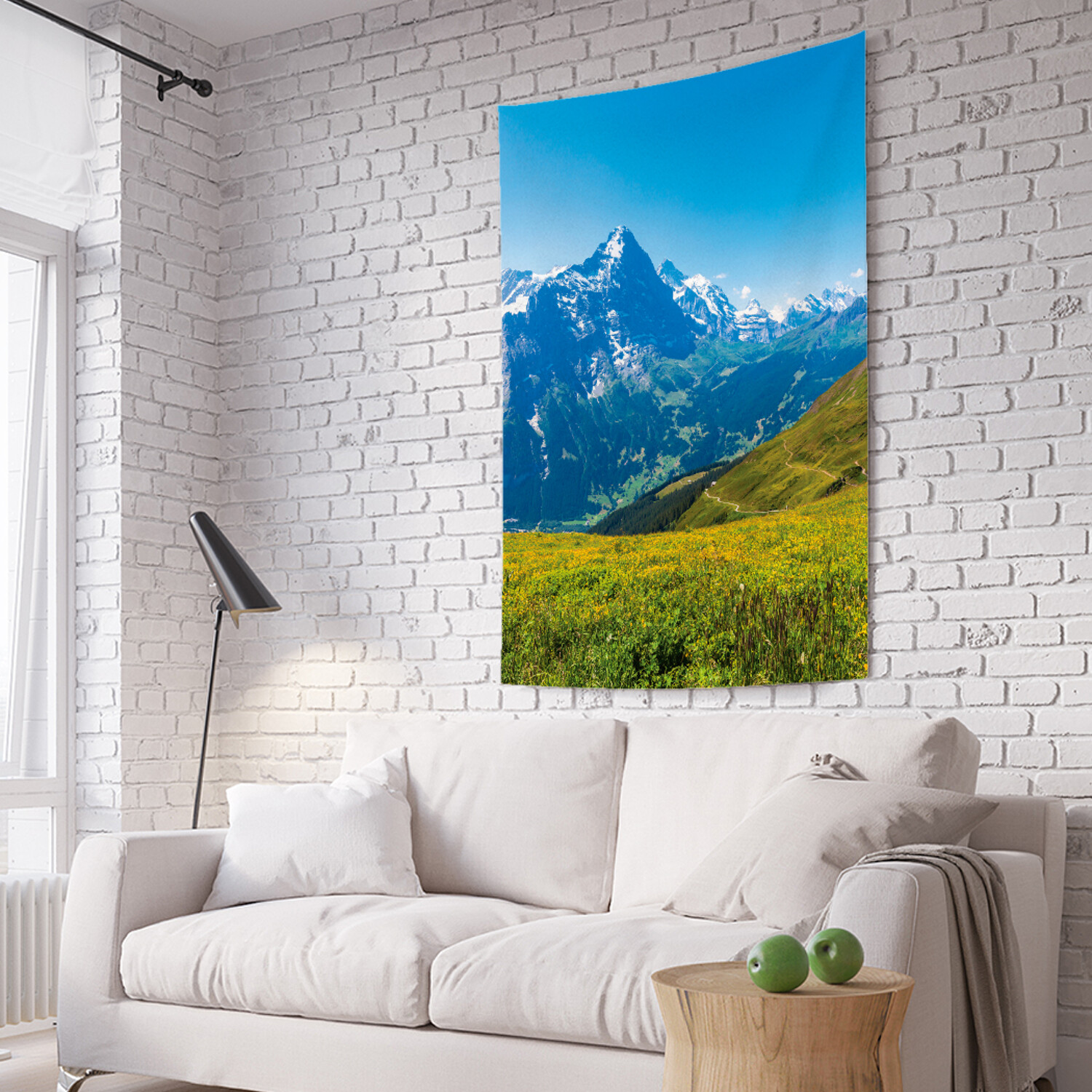 

Вертикальное фотопанно на стену JoyArty Путь в горы 150x200 см, Путь в горы