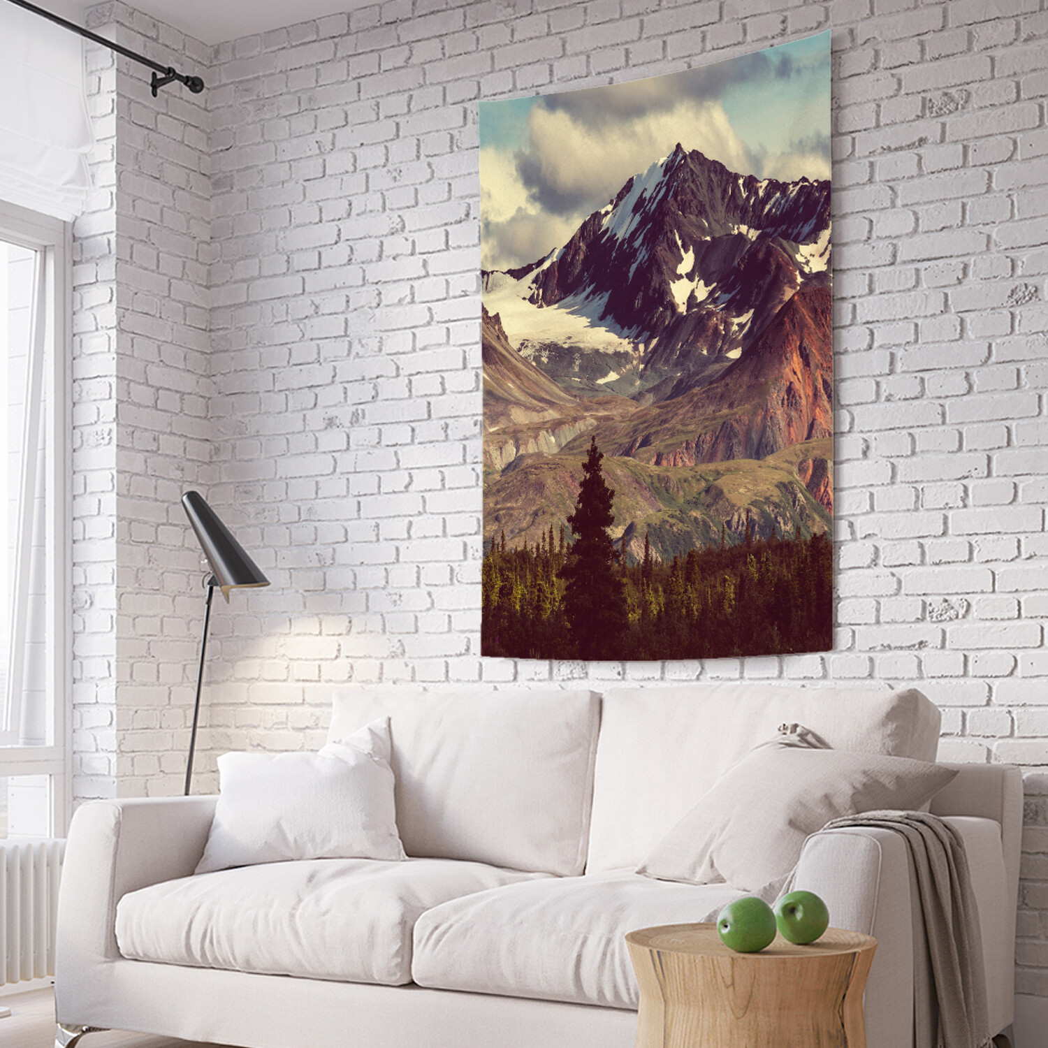 

Вертикальное фотопанно на стену JoyArty Опасные горы 150x200 см, Опасные горы
