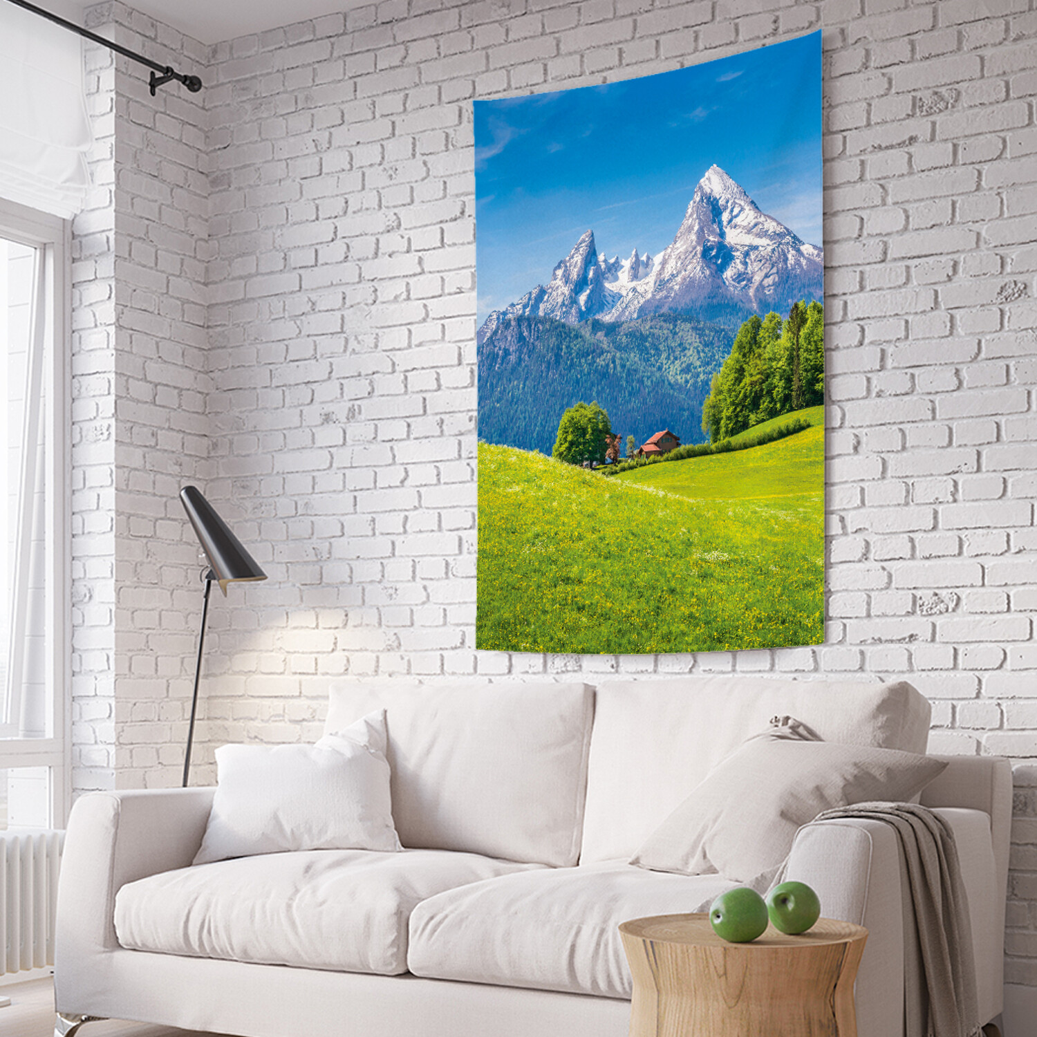 

Вертикальное фотопанно на стену JoyArty Поход в горы 150x200 см, Поход в горы