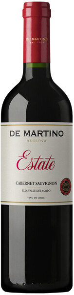 

Вино "De Martino", Estate Cabernet Sauvignon, Maipo DO, 2018, 0,75 л