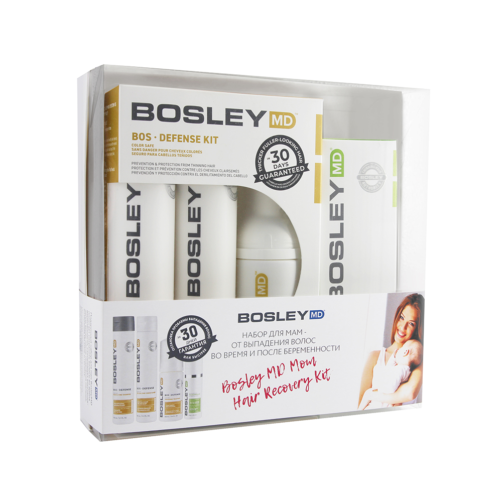 Набор для мам от выпадения волос BOSLEY MD 2x150 мл+100 мл+30 мл