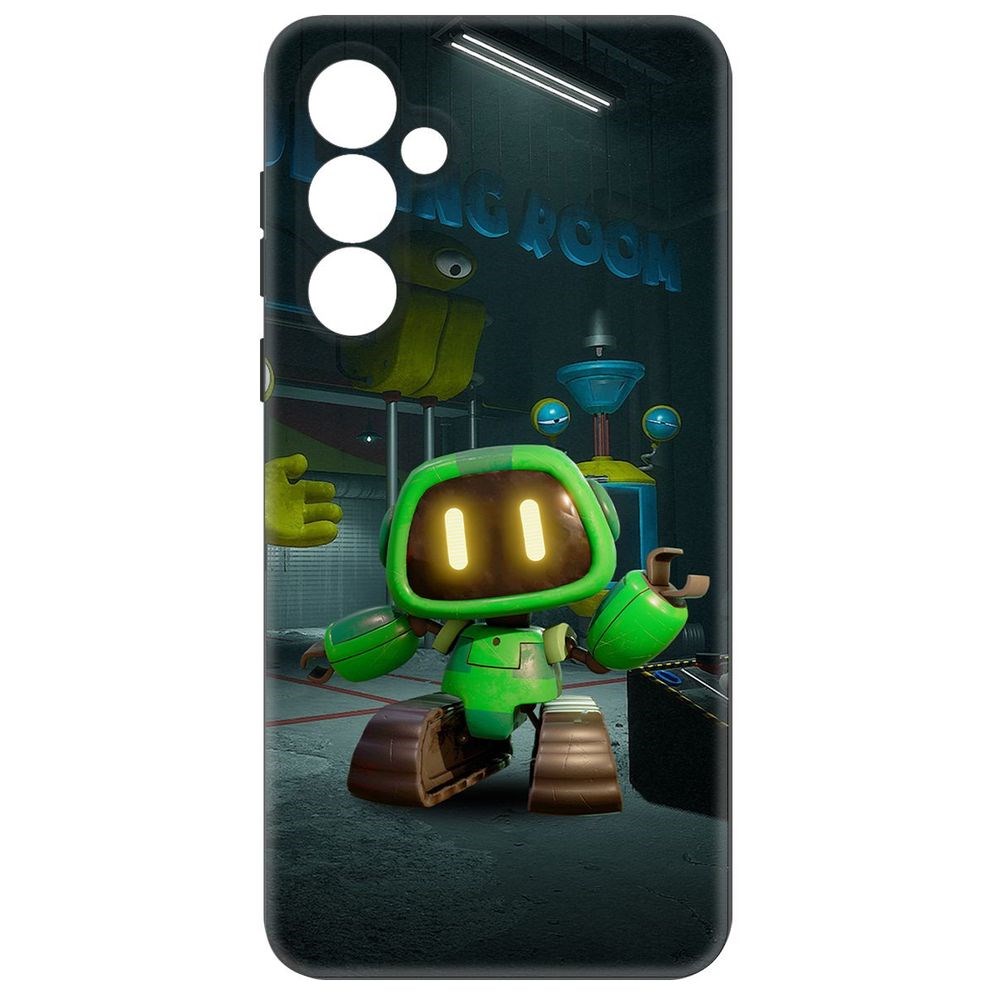 

Чехол-накладка Krutoff Soft Case Хаги Ваги - Буги-бот для Samsung Galaxy S23 FE черный