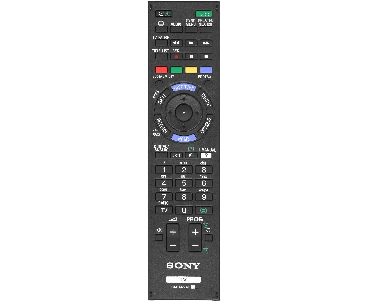 Пульт ДУ Sony Black 1207₽