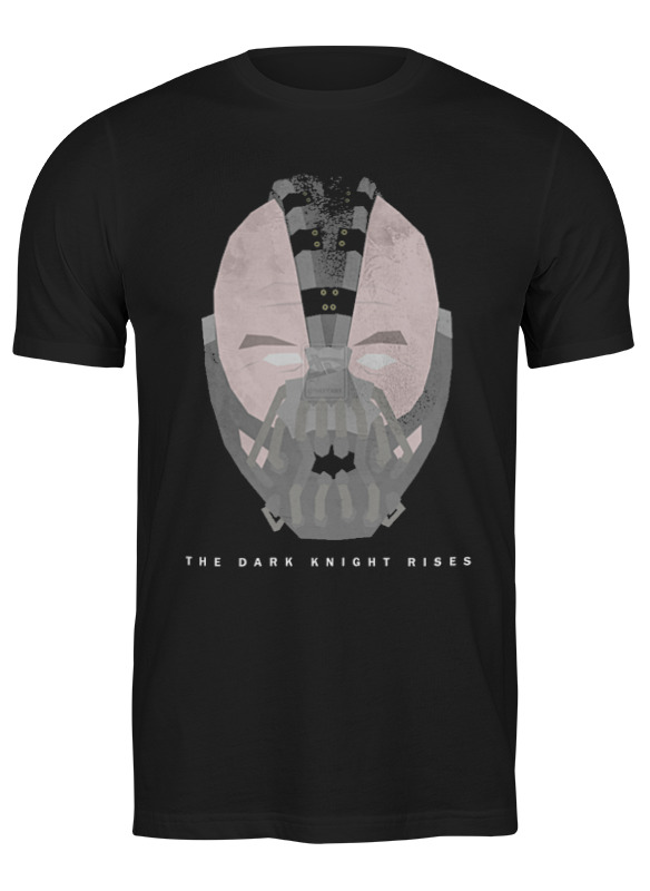 

Футболка мужская Printio Dark knight rises черная M, Черный, Dark knight rises
