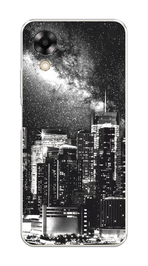 

Чехол на Oppo A17K "Ночной Нью-Йорк", Черный;серый;белый, 2512850-1