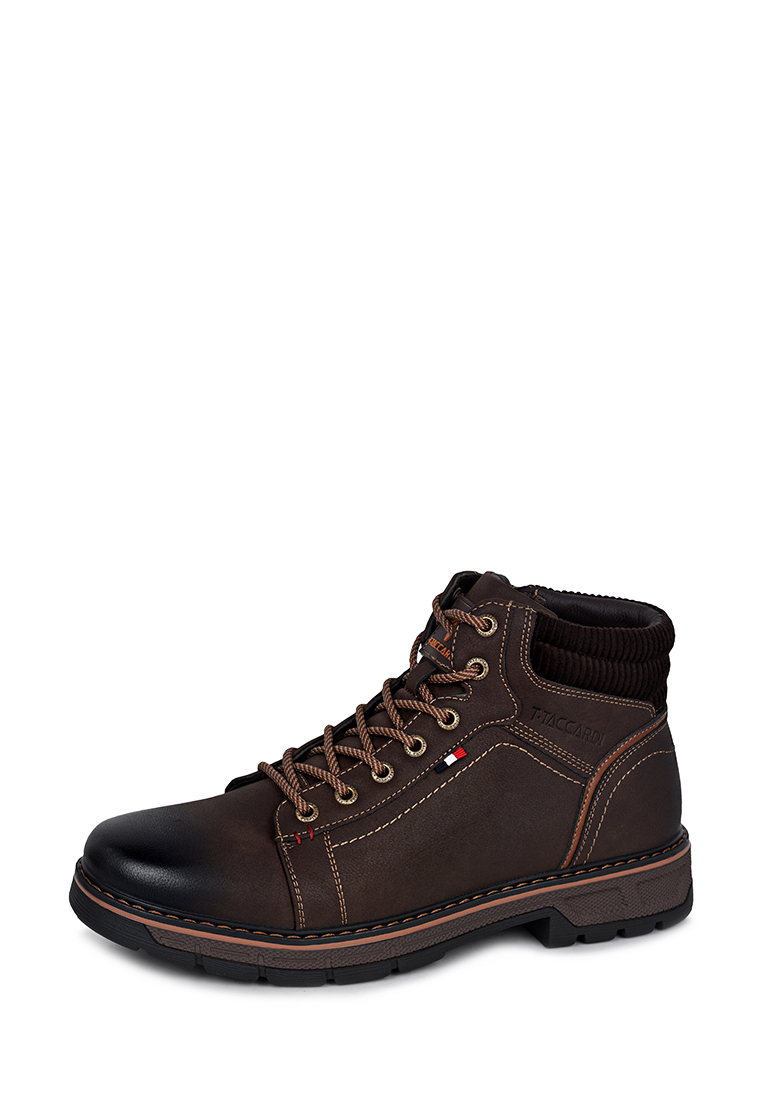 фото Ботинки мужские t.taccardi 129608 коричневые 45 ru