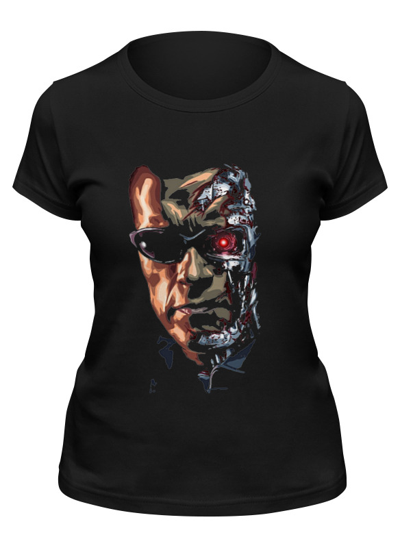 

Футболка женская Printio Terminator genisys черная M, Черный, Terminator genisys