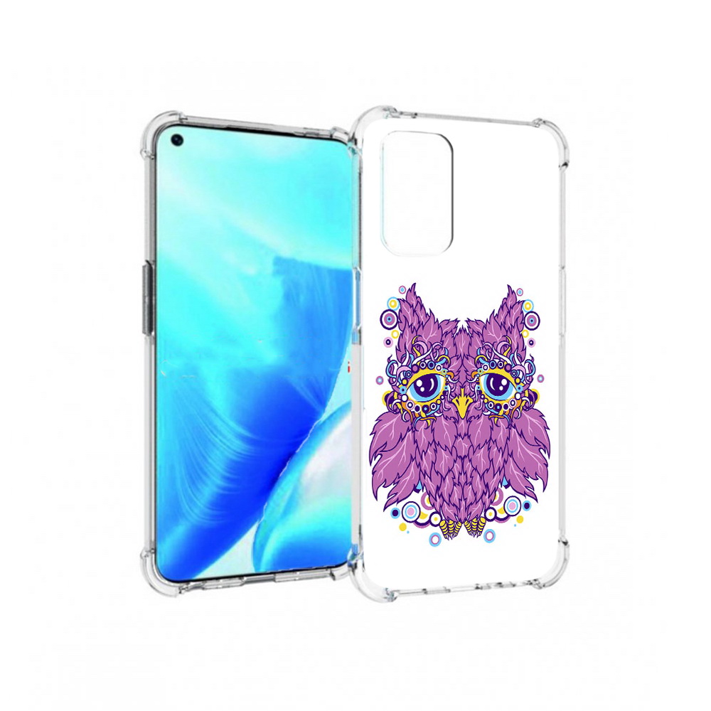 

Чехол MyPads Tocco для OnePlus Nord N200 5G Розовая сова (PT227046.132.147), Прозрачный, Tocco
