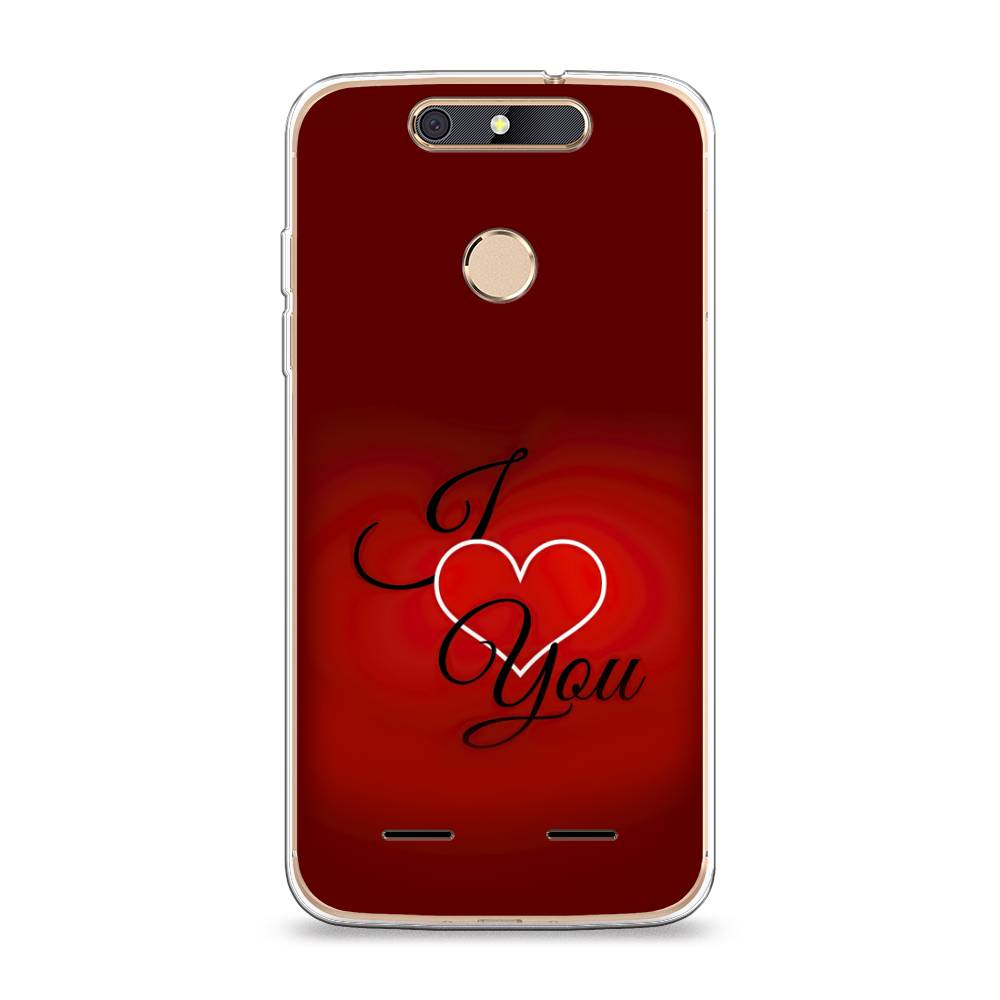 

Чехол Awog на ZTE Blade V8 mini / ЗТЕ Блэйд V8 mini "I love you 3", 131950-6