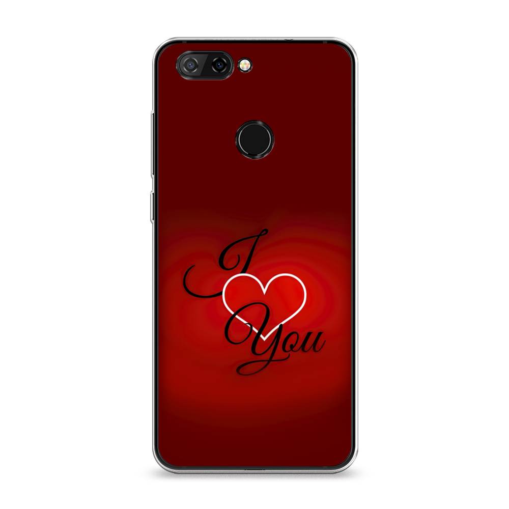 

Чехол Awog на ZTE Blade V9 / ЗТЕ Блэйд V9 "I love you 3", Разноцветный, 132450-6